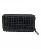 Christian Louboutinクリスチャン・ルブタン）の古着「パネトーネ ウォレット　PANETTONE」｜ブラック