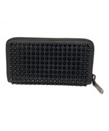 Christian Louboutin（クリスチャン・ルブタン）の古着「パネトーネ ウォレット　PANETTONE」｜ブラック