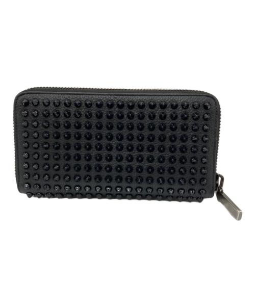 Christian Louboutin（クリスチャン・ルブタン）Christian Louboutin (クリスチャン・ルブタン) パネトーネ ウォレット　PANETTONE ブラックの古着・服飾アイテム