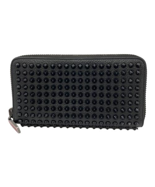 Christian Louboutin（クリスチャン・ルブタン）Christian Louboutin (クリスチャン・ルブタン) パネトーネ ウォレット　PANETTONE ブラックの古着・服飾アイテム
