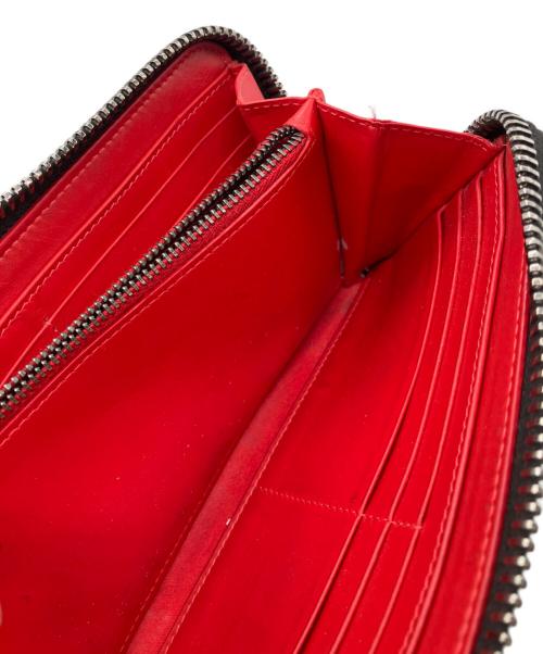 Christian Louboutin（クリスチャン・ルブタン）Christian Louboutin (クリスチャン・ルブタン) パネトーネ ウォレット　PANETTONE ブラックの古着・服飾アイテム