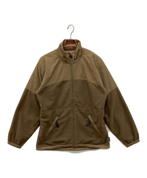 WILD THINGS（ワイルドシングス）WILD THINGS (ワイルドシングス) POLARTEC Wind Pro MIDDLE JACKET ブラウン サイズ:XLの古着・服飾アイテム