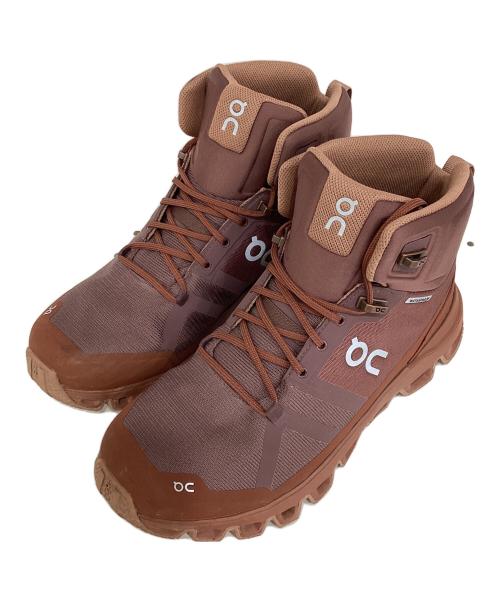 on（オン）On (オン) cloudrock2 クラウドロック2 トレッキングブーツ ブラウン サイズ:25の古着・服飾アイテム