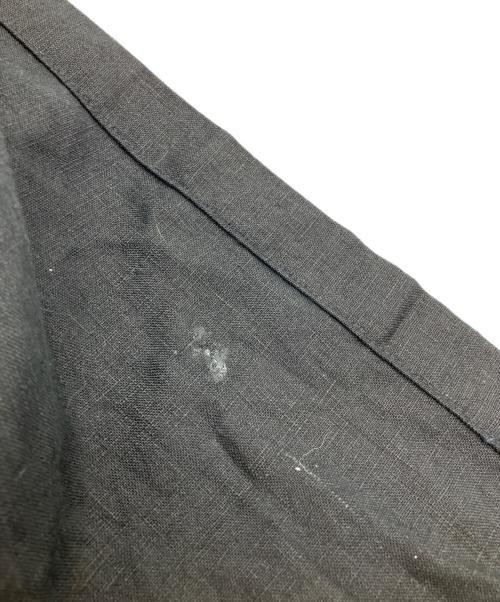 08MAB（ゼロハチマブ）08MAB (ゼロハチマブ) リネンシャツワンピース ブラック サイズ:Freeの古着・服飾アイテム