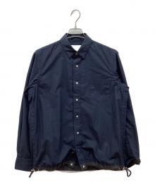 sacai（サカイ）の古着「Typewriter Shirts」｜ネイビー