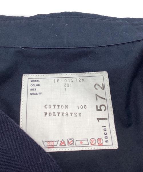 sacai（サカイ）sacai (サカイ) Typewriter Shirts ネイビー サイズ:1の古着・服飾アイテム