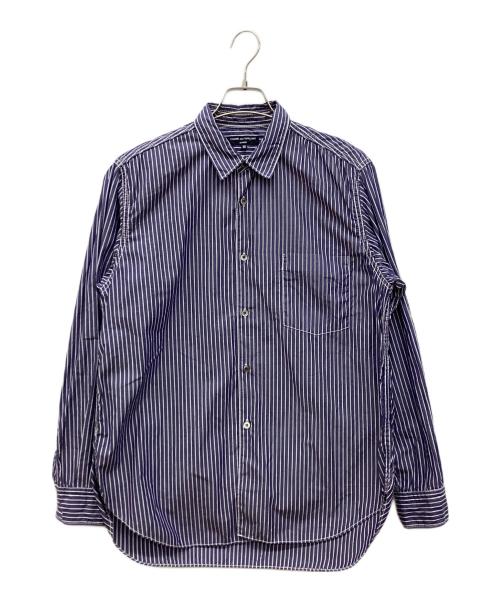 COMME des GARCONS HOMME（コムデギャルソン オム）COMME des GARCONS HOMME (コムデギャルソン オム) ストライプシャツ ブルー サイズ:Mの古着・服飾アイテム