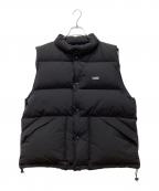 X-LARGEエクストララージ）の古着「ダウンベスト」｜ブラック