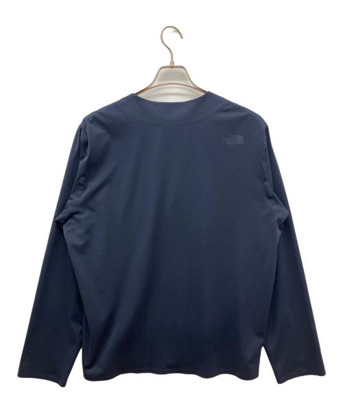 THE NORTH FACE（ザ ノース フェイス）THE NORTH FACE (ザ ノース フェイス) Tech Lounge Cardigan　テックラウンジカーディガン ネイビー サイズ:Ｌの古着・服飾アイテム