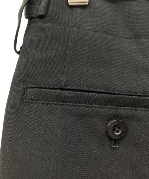 IRENISA（イレニサ）IRENISA (イレニサ) BIG POCKETS PANTS　ビッグポケットパンツ　スラックス ブラック サイズ:1の古着・服飾アイテム