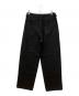 IRENISA (イレニサ) BIG POCKETS PANTS　ビッグポケットパンツ　スラックス ブラック サイズ:1：17000円
