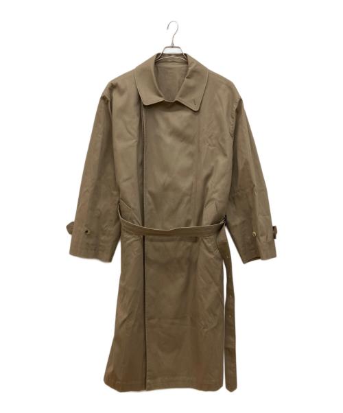 stein（シュタイン）stein (シュタイン) OVERSIZED DOUBLE LAPELED TIELOCKEN COAT　オーバーサイズタイロッケンコート カーキ サイズ:3の古着・服飾アイテム