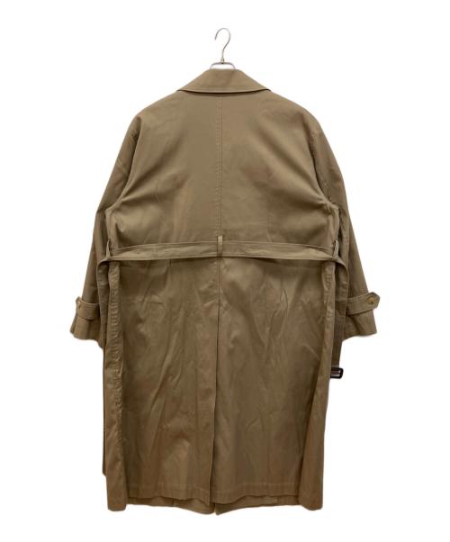 stein（シュタイン）stein (シュタイン) OVERSIZED DOUBLE LAPELED TIELOCKEN COAT　オーバーサイズタイロッケンコート カーキ サイズ:3の古着・服飾アイテム