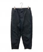 THE NORTHFACE PURPLELABELザ・ノースフェイス パープルレーベル）の古着「Ripstop Shirred Waist Pants　リップストップシャーリングウエストパンツ」｜ブラック
