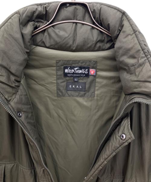 WILD THINGS（ワイルドシングス）WILD THINGS (ワイルドシングス) EKAL (エカル) 21AW 別注モンスターパーカー オリーブ サイズ:Lの古着・服飾アイテム