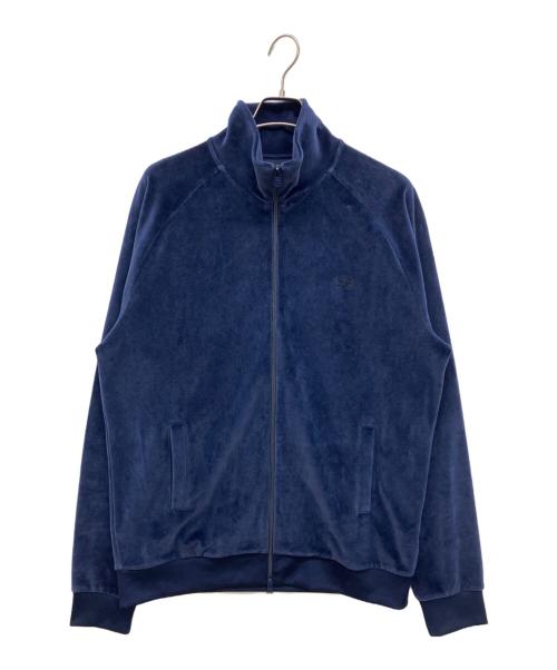 FRED PERRY（フレッドペリー）FRED PERRY (フレッドペリー) ベロアトラックジャケット ネイビー サイズ:XLの古着・服飾アイテム