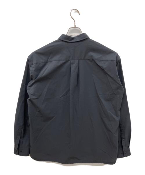 NANGA（ナンガ）NANGA (ナンガ) エアークロスコンフィーL／Sシャツ グレー サイズ:Mの古着・服飾アイテム