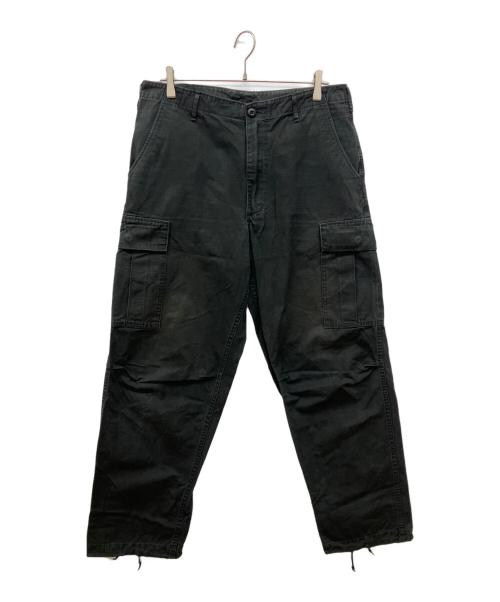 orSlow（オアスロウ）orSlow (オアスロウ) カーゴパンツ　コットン ブラック サイズ:Lの古着・服飾アイテム