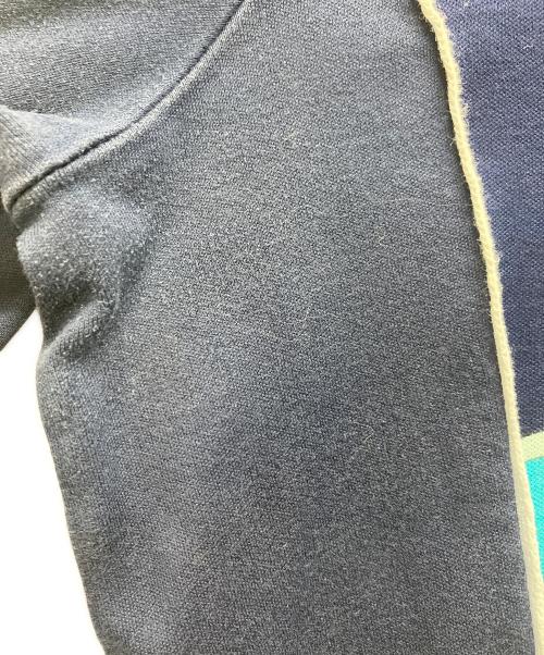 LEONARD SPORT（レオナール スポーツ）LEONARD SPORT (レオナール スポーツ) 総柄ロングスリーブポロシャツ ネイビー サイズ:42の古着・服飾アイテム