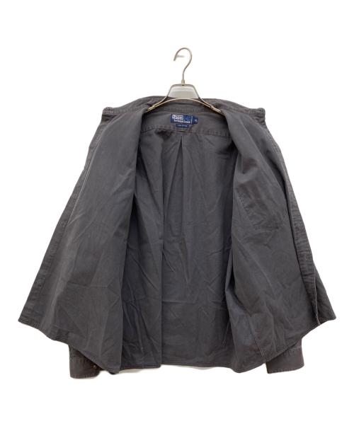 POLO RALPH LAUREN（ポロ・ラルフローレン）POLO RALPH LAUREN (ポロ・ラルフローレン) ”POLO SPORTSMAN”刺繍シャツ ネイビー サイズ:XLの古着・服飾アイテム