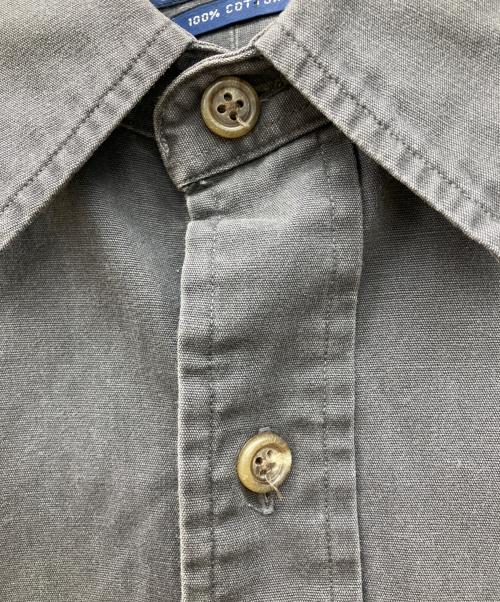 POLO RALPH LAUREN（ポロ・ラルフローレン）POLO RALPH LAUREN (ポロ・ラルフローレン) ”POLO SPORTSMAN”刺繍シャツ ネイビー サイズ:XLの古着・服飾アイテム