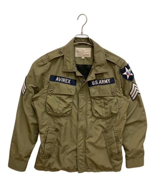 AVIREX（アヴィレックス）AVIREX (アヴィレックス) ミリタリージャケット ジャングルファティーグ カーキ サイズ:Mの古着・服飾アイテム