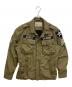 AVIREX（アヴィレックス）の古着「ミリタリージャケット ジャングルファティーグ」｜カーキ
