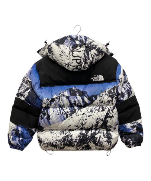 THE NORTH FACE（ザ ノース フェイス）THE NORTH FACE (ザ ノース フェイス) SUPREME (シュプリーム) マウンテンバルトロダウンジャケット　雪山 ブルー×ホワイト サイズ:Ｓの古着・服飾アイテム