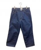 EVCONエビコン）の古着「5POCKET TUCK WIDE DENIM（5ポケットタックワイドデニム）」｜インディゴ