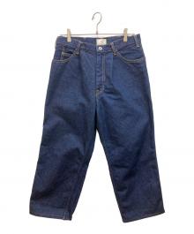EVCON（エビコン）の古着「5POCKET TUCK WIDE DENIM（5ポケットタックワイドデニム）」｜インディゴ