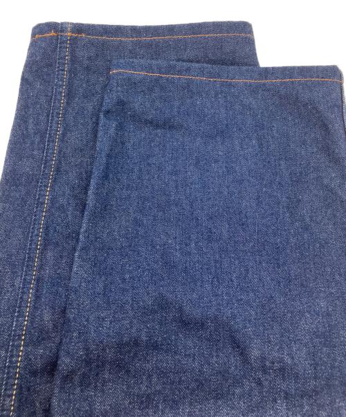 EVCON（エビコン）EVCON (エビコン) 5POCKET TUCK WIDE DENIM（5ポケットタックワイドデニム） インディゴ サイズ:2の古着・服飾アイテム