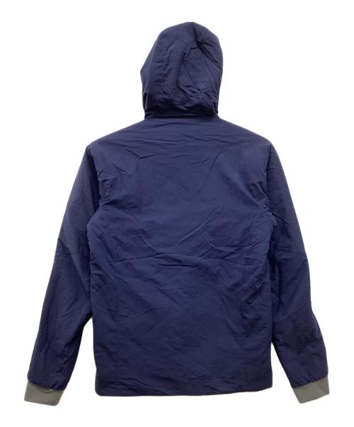 Patagonia（パタゴニア）Patagonia (パタゴニア) ナノエアライトフーディジャケット ネイビー サイズ:Mの古着・服飾アイテム