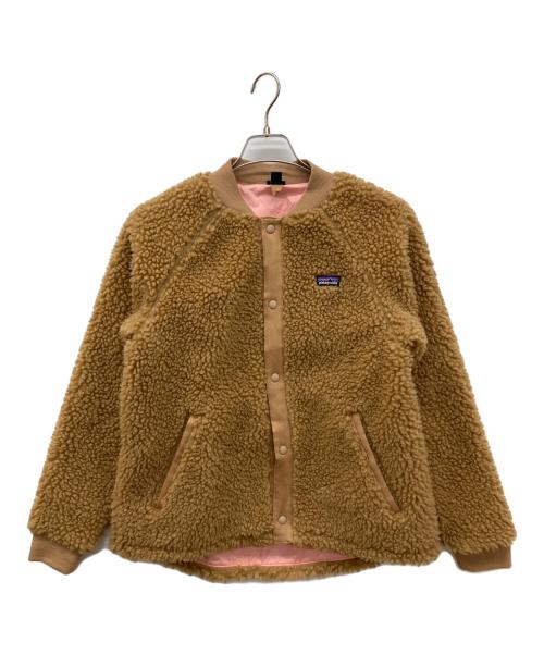 Patagonia（パタゴニア）Patagonia (パタゴニア) キッズ・レトロX・ボマー・ジャケット ボアジャケット ブラウン サイズ:XXLの古着・服飾アイテム