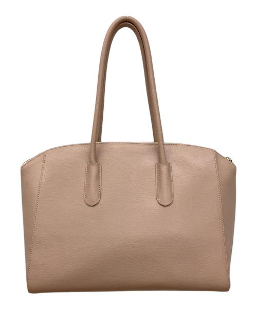 FURLA（フルラ）FURLA (フルラ) テッサ　ハンド　トートバッグ ピンクの古着・服飾アイテム