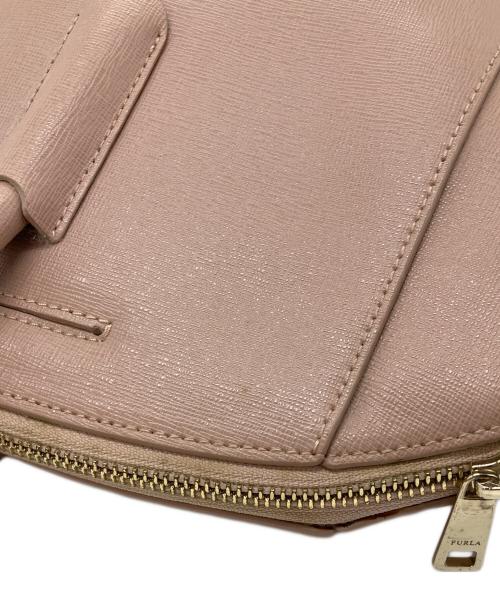 FURLA（フルラ）FURLA (フルラ) テッサ　ハンド　トートバッグ ピンクの古着・服飾アイテム