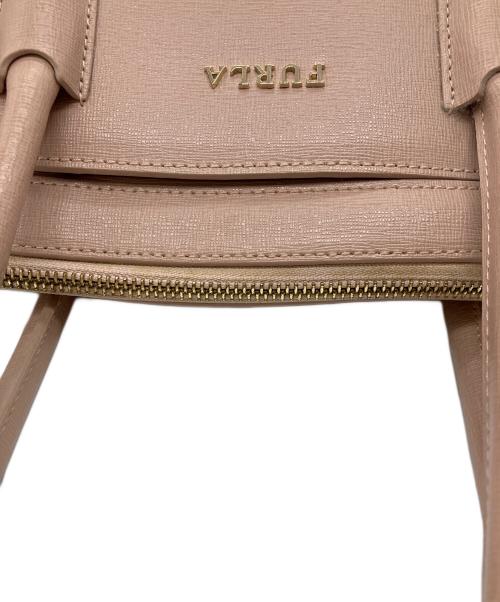 FURLA（フルラ）FURLA (フルラ) テッサ　ハンド　トートバッグ ピンクの古着・服飾アイテム