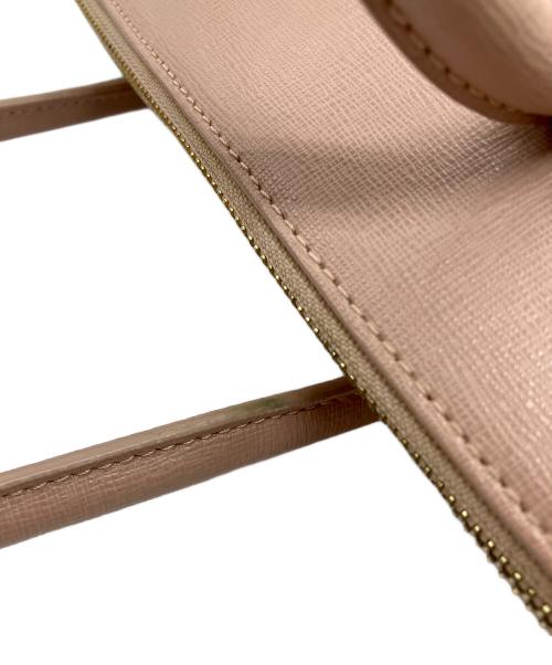 FURLA（フルラ）FURLA (フルラ) テッサ　ハンド　トートバッグ ピンクの古着・服飾アイテム