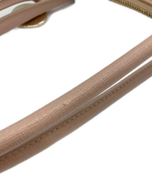 FURLA（フルラ）FURLA (フルラ) テッサ　ハンド　トートバッグ ピンクの古着・服飾アイテム