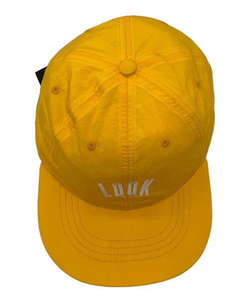 LQQK STUDIO（ルックスタジオ）LQQK STUDIO (ルックスタジオ) TENNIS CAP　ベースボールキャップ イエロー サイズ:0/Sの古着・服飾アイテム