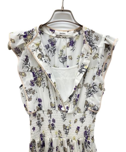 Snidel（スナイデル）Snidel (スナイデル) sustainaバイカラープリーツワンピース ピンク サイズ:1の古着・服飾アイテム