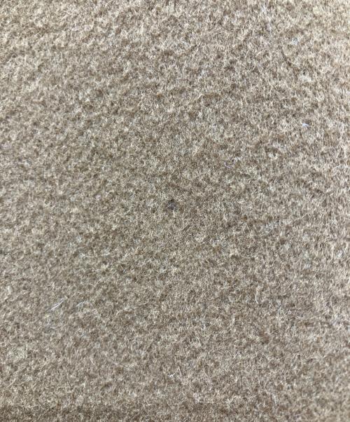 ELIN（エリン）ELIN (エリン) ウールブレンド アシメントリー ノーカラー コート ブラウン サイズ:36の古着・服飾アイテム