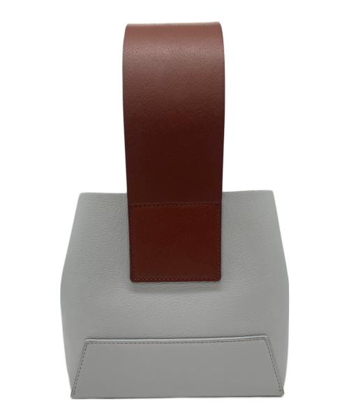 YUZEFI（ユゼフィ）YUZEFI (ユゼフィ) ハンドバッグ TAB BAG ブルーの古着・服飾アイテム