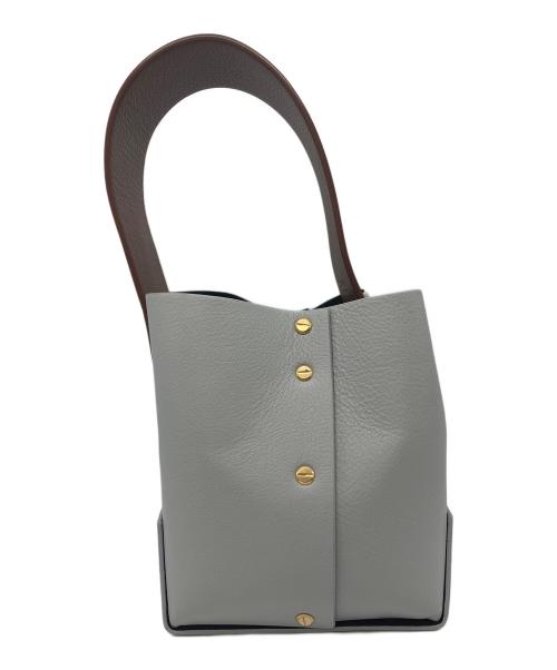 YUZEFI（ユゼフィ）YUZEFI (ユゼフィ) ハンドバッグ TAB BAG ブルーの古着・服飾アイテム