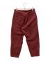 THE NORTHFACE PURPLELABEL Corduroy Wide Tapered Field Pants　コーデュロイワイドテーパードフィールドパンツ レッド サイズ:81cm (W32)：10000円