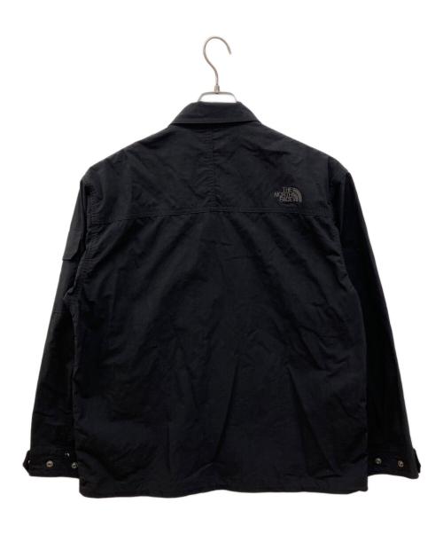 THE NORTH FACE（ザ ノース フェイス）THE NORTH FACE (ザ ノース フェイス) Geology Shirt　ジオロジーシャツ　ナイロンシャツ ブラック サイズ:Ｓの古着・服飾アイテム
