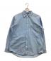 THE NORTHFACE PURPLELABEL（ザ・ノースフェイス パープルレーベル）の古着「Regular Collar Chambray Field Shirt　レギュラーカラー シャンブレーフィールドシャツ」｜ブルー