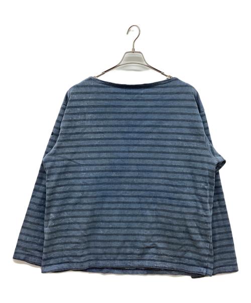 OUTIL（ウティ）OUTIL (ウティ) バスクシャツ ブルー サイズ:2の古着・服飾アイテム