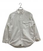 THE NORTHFACE PURPLELABELザ・ノースフェイス パープルレーベル）の古着「Cotton Polyester OX B,D Shirt　コットンポリエステル OXボタンダウンシャツ」｜ホワイト