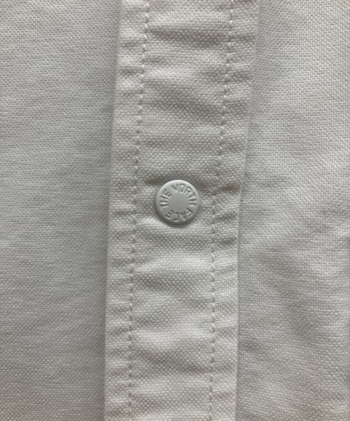 THE NORTHFACE PURPLELABEL（ザ・ノースフェイス パープルレーベル）THE NORTHFACE PURPLELABEL (ザ・ノースフェイス パープルレーベル) Cotton Polyester OX B,D Shirt　コットンポリエステル OXボタンダウンシャツ ホワイト サイズ:Ｍの古着・服飾アイテム