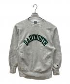 Champion REVERSE WEAVEチャンピオン リバース ウィーブ）の古着「90's アーチロゴ刺繍リバースウィーブスウェット」｜グレー